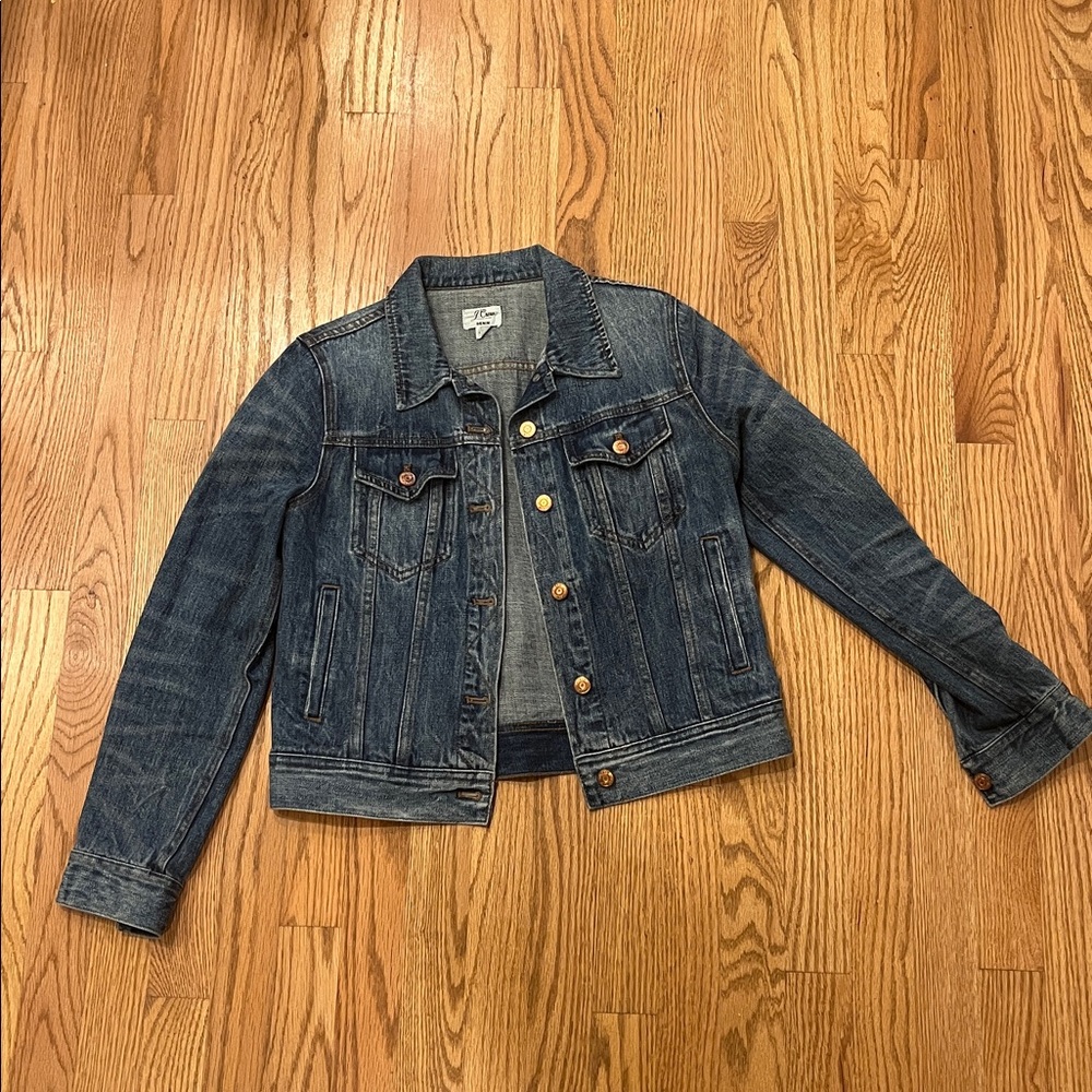 J. Crew Classic Blue Denim Jacket